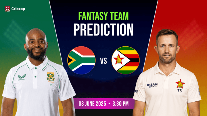 South Africa vs Zimbabwe Fantasy Team